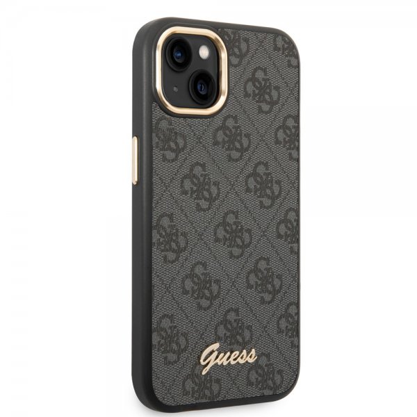 Guess iPhone 13/14/15 Cover 4G Logo Sort