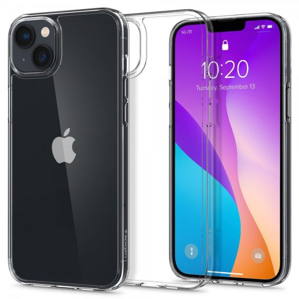 Spigen iPhone 14 Cover AirSkin Hybrid Crystal Clear