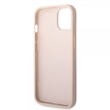 Guess iPhone 14 Cover Big Metal Logo Rosa