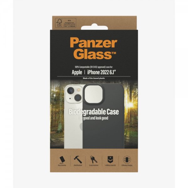 PanzerGlass iPhone 14 Cover Biodegradable Case Sort
