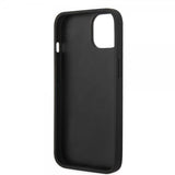 Ferrari iPhone 14 Cover Prægede Striber Rød