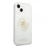 Guess iPhone 14 Cover Full Glitter Transparent