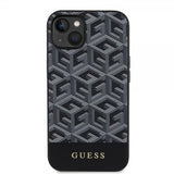Guess iPhone 14 Cover G Cube MagSafe Sort