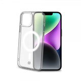 Celly iPhone 14 Cover GELSKINMAG MagSafe Transparent