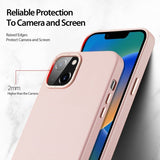 Dux Ducis iPhone 14 Cover Grit Series MagSafe Lyserød