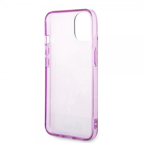 Guess iPhone 14 Cover Jungle Rosa