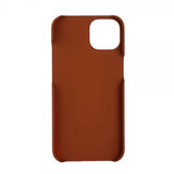 Krusell iPhone 14 Cover Leather CardCover Cognac