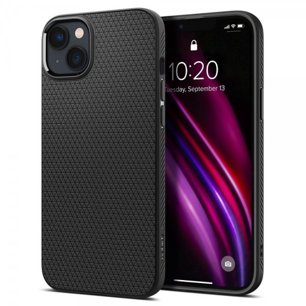 Spigen iPhone 14 Cover Liquid Air Matte Black