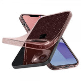 Spigen iPhone 14 Cover Liquid Crystal Glitter Rose Quartz