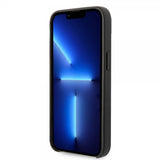 Karl Lagerfeld iPhone 14 Cover Logo Perforeret Sort