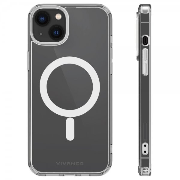 Vivanco iPhone 14 Cover Mag Steady Transparent