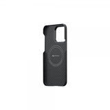Pitaka iPhone 14 Cover MagEZ Case 3 Sort/Grå Twill