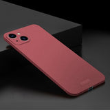 Mofi iPhone 14 Cover Matte Shield Rød