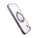 Rvelon iPhone 14 Cover MagSafe Ring Lilla