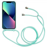 iPhone 14 Cover med Strop Grøn