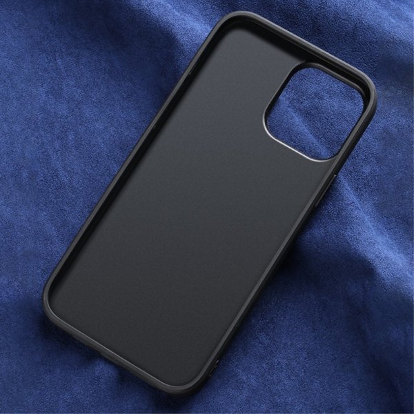 X-Level iPhone 14 Cover Lædertekstur Blå