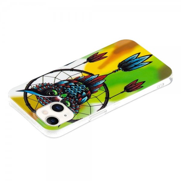 iPhone 14 Cover Motiv Drømmefanger og Ugle