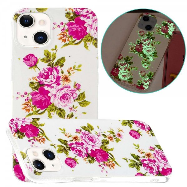 iPhone 14 Cover Motiv Rosa Roser