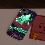 iPhone 14 Cover Motiv Hylende Ulv