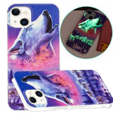 iPhone 14 Cover Motiv Hylende Ulv