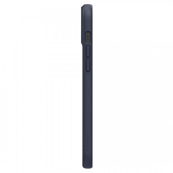 Caseology iPhone 14 Cover med Skærmbeskyttelse Nano Pop 360 Blueberry Navy