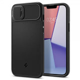 Spigen iPhone 14 Cover Optik Armor MagFit Sort