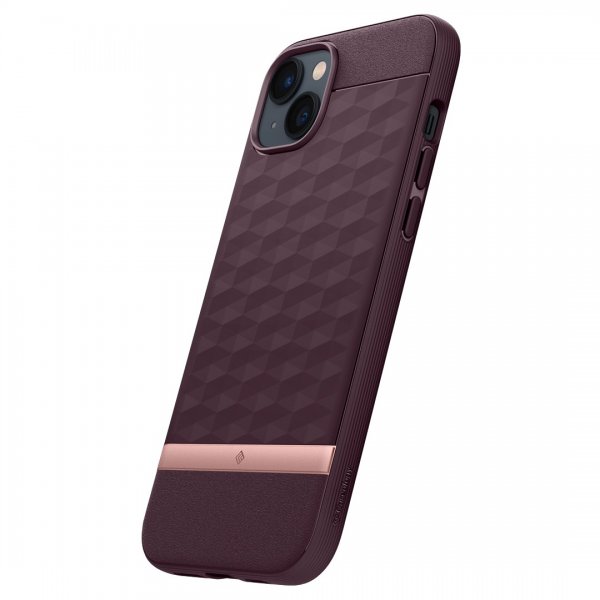 Caseology iPhone 14 Cover Parallax Mag Burgundy Bean
