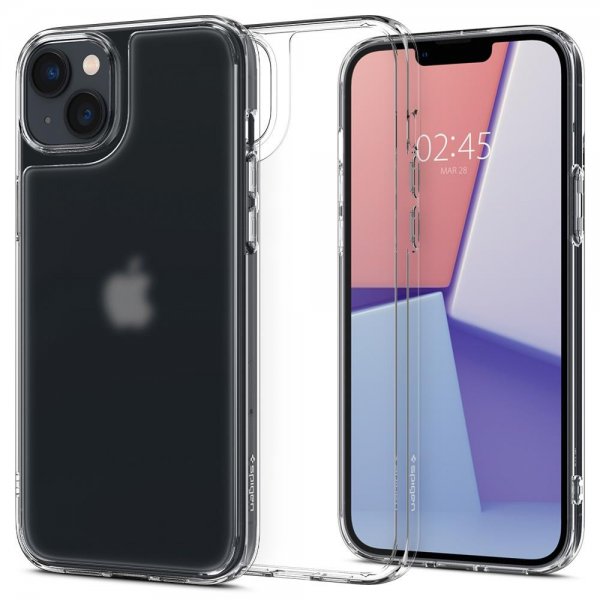 Spigen iPhone 14 Cover Quartz Hybrid Mat Klar