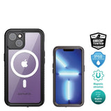 4smarts iPhone 14 Cover Rugged Etui Stark MagSafe Sort