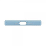 Xqisit iPhone 14 Cover Silicone Case Lyseblå