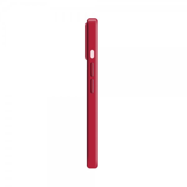 Xqisit iPhone 14 Cover Silicone Case Rød