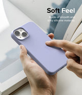 Ringke iPhone 14 Cover Silikone Lavendel