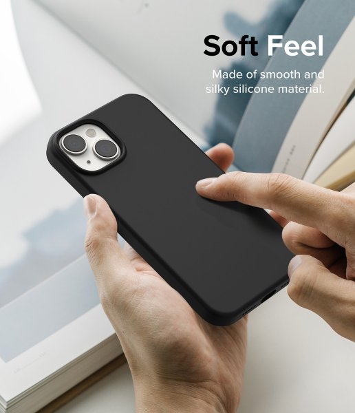 Ringke iPhone 14 Cover Silikone Sort