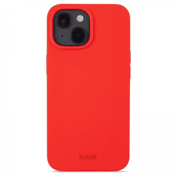 holdit iPhone 14 Cover Silikone Chili Red