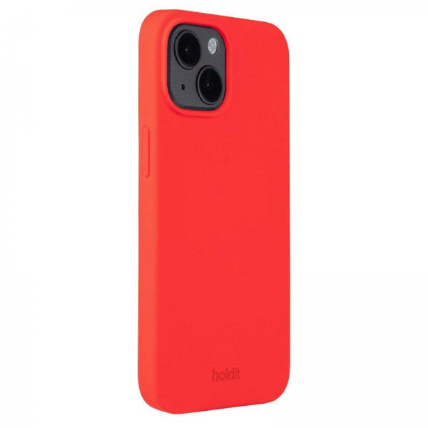 holdit iPhone 14 Cover Silikone Chili Red