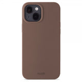 holdit iPhone 14 Cover Silikone Dark Brown
