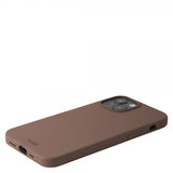holdit iPhone 14 Cover Silikone Dark Brown