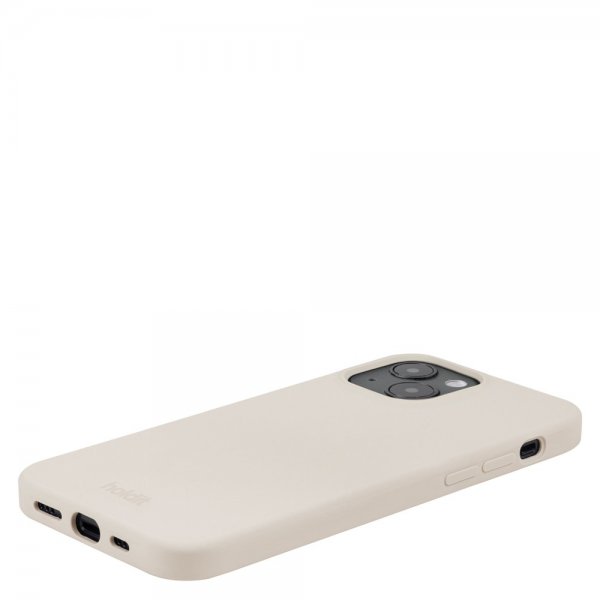 holdit iPhone 13/14 Cover Silikone Light Beige