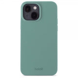 holdit iPhone 14 Cover Silikone Moss Green
