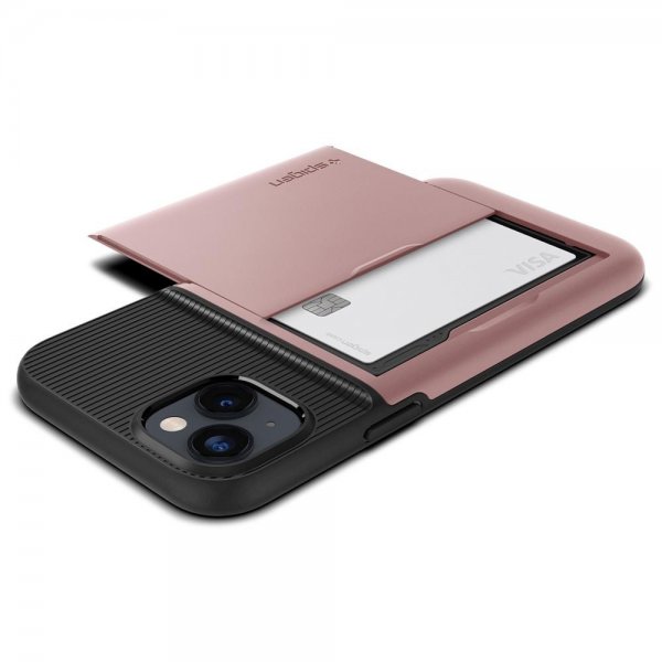 Spigen iPhone 14 Cover Slim Armor CS Rose Gold