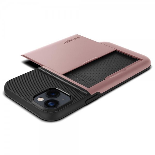 Spigen iPhone 14 Cover Slim Armor CS Rose Gold