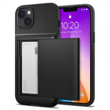 Spigen iPhone 14 Cover Slim Armor CS Sort