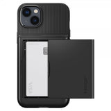 Spigen iPhone 14 Cover Slim Armor CS Sort