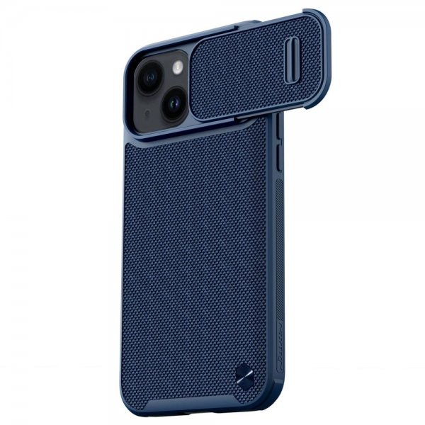 Nillkin iPhone 13/iPhone 14 Cover Textured Case Blå