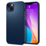 Spigen iPhone 14 Cover Thin Fit Navy Blue