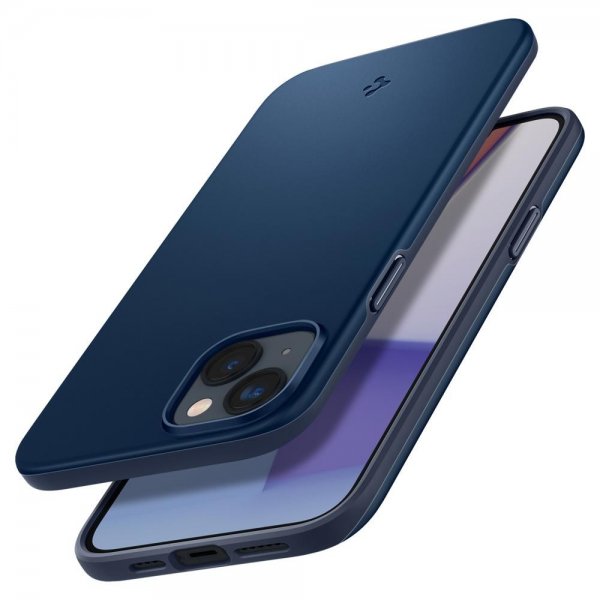Spigen iPhone 14 Cover Thin Fit Navy Blue