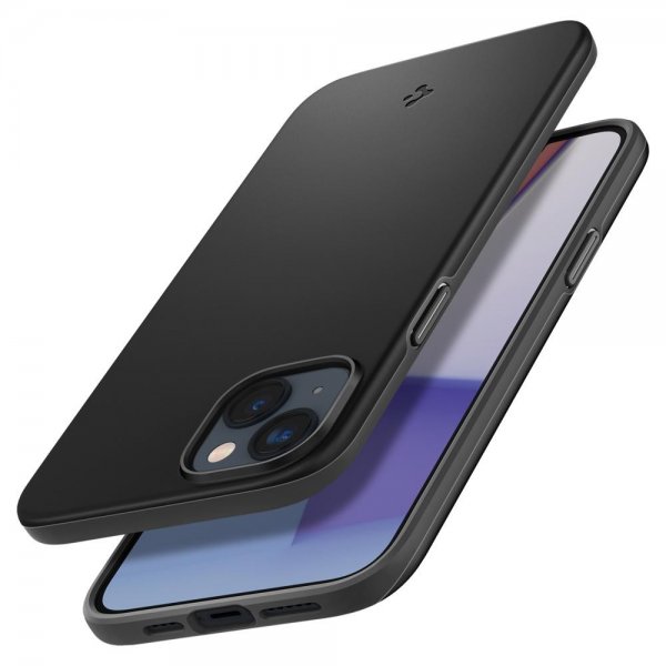 Spigen iPhone 14 Cover Thin Fit Sort