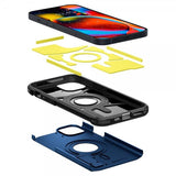 Spigen iPhone 14 Cover Tough Armor MagFit Navy Blue