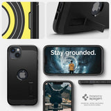 Spigen iPhone 14 Cover Tough Armor MagFit Sort