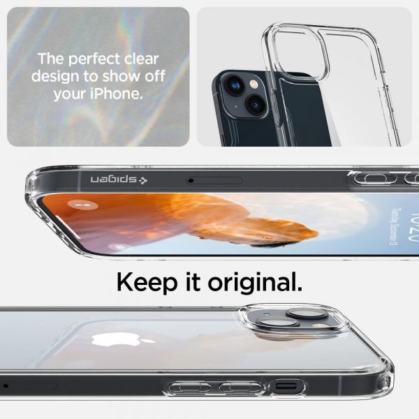 Spigen iPhone 14 Cover Ultra Hybrid Crystal Clear
